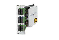 METZ CONNECT LWL-Frontplatte APC 6f SC-D 1528S9F2061E 482,6mm(19), 3HE OS2