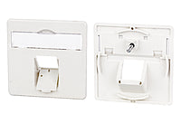 METZ CONNECT Zentralplatte RJ45 1f pws 860056-I Schraubbef m.Staubschutz