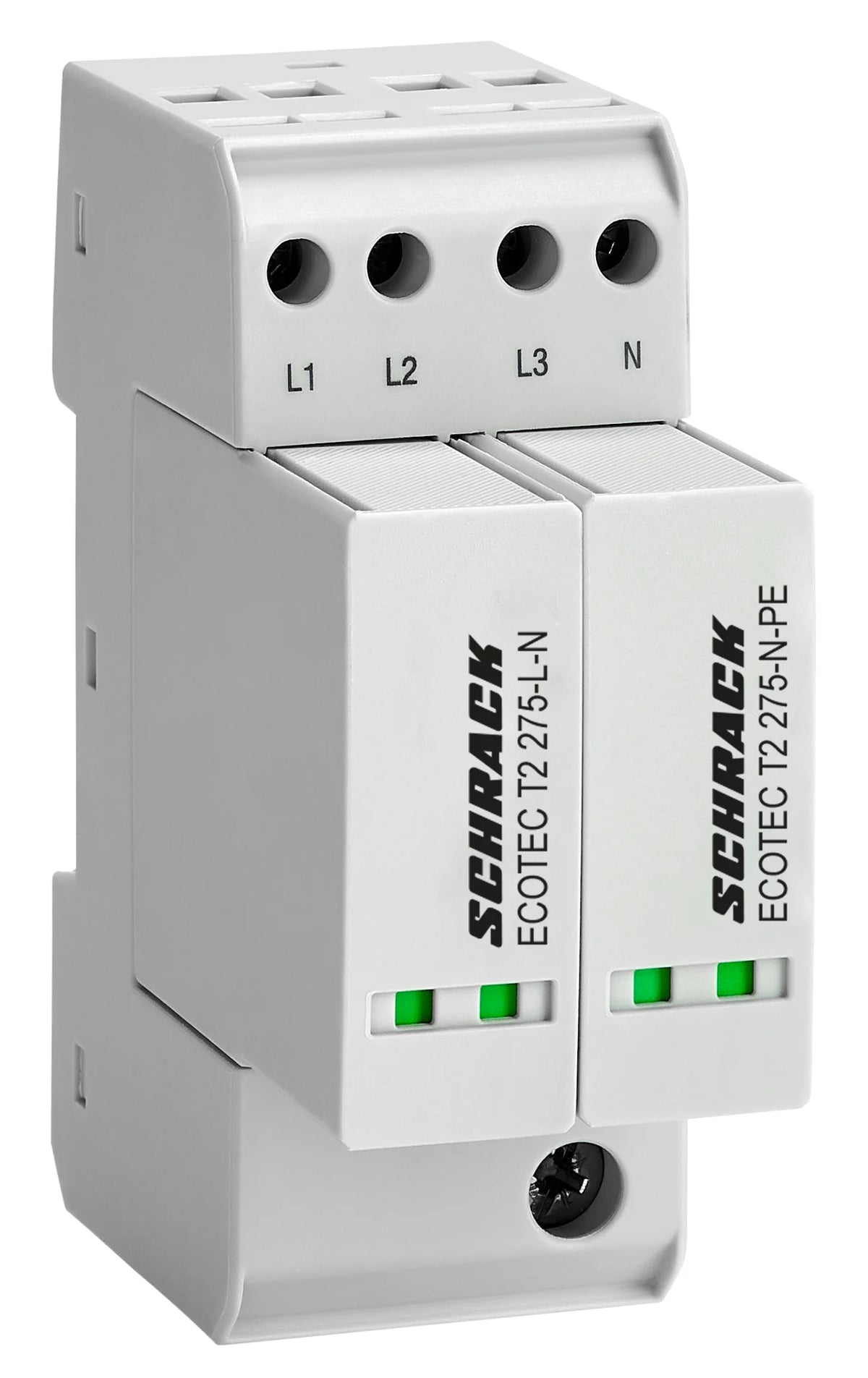 Überspannungsableiterset 3+1 TT,TN-S System, Klasse T2(+T3)
