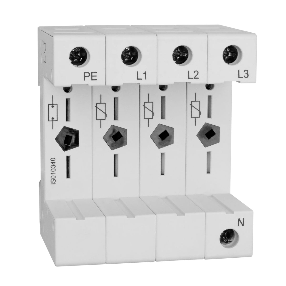 Vartec TII, Sockel 3+1 (für 3VVM, 1VGM), ohne Hilfskontakt