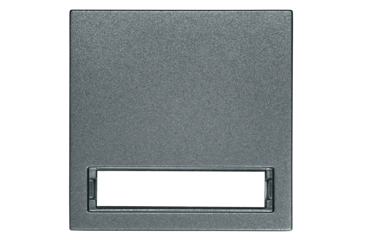 Wippe 50 mit beleuchtetem Schriftfeld, anthrazit (10er-Pack)