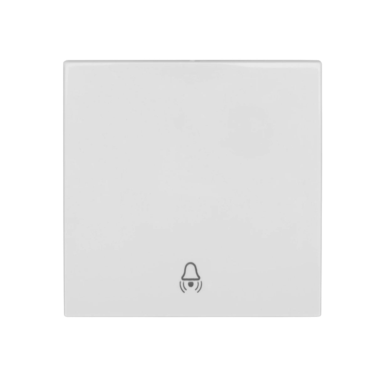 Wippe 50 mit Symbol Glocke, weiß (10er-Pack)
