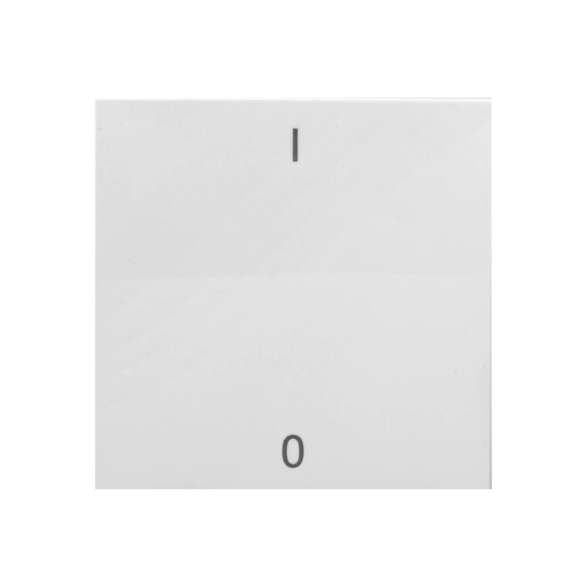Wippe 50 mit Symbolen I/0, weiß (10er-Pack)