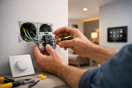 Dimmer einbauen: LED-Wechselschalter Schritt für Schritt