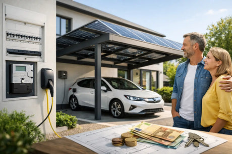 Solar-Carport bauen: Genehmigung, Kosten, Förderung