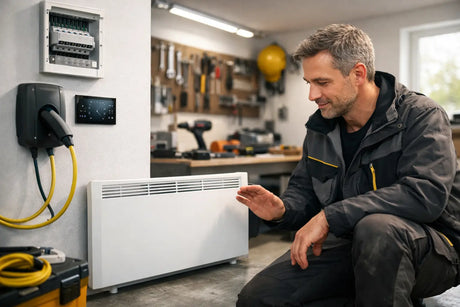 Elektroheizung in der Werkstatt sinnvoll oder Verschwendung?