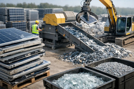 Recycling von PV-Modulen: Was passiert nach 25 Jahren?