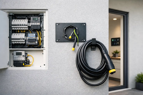 Wie installiere ich eine Wallbox-Vorbereitung?