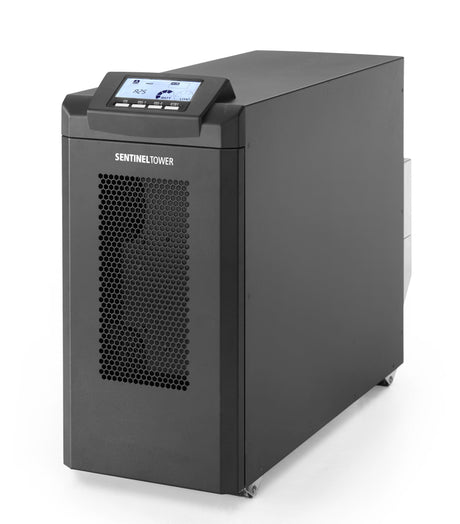 USV-Anlage als Tower-Gerät für die unterbrechungsfreie Stromversorgung im Technikraum