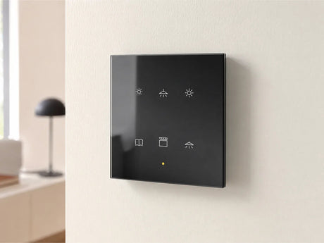 KNX Smart-Home in modernem Wohnzimmer