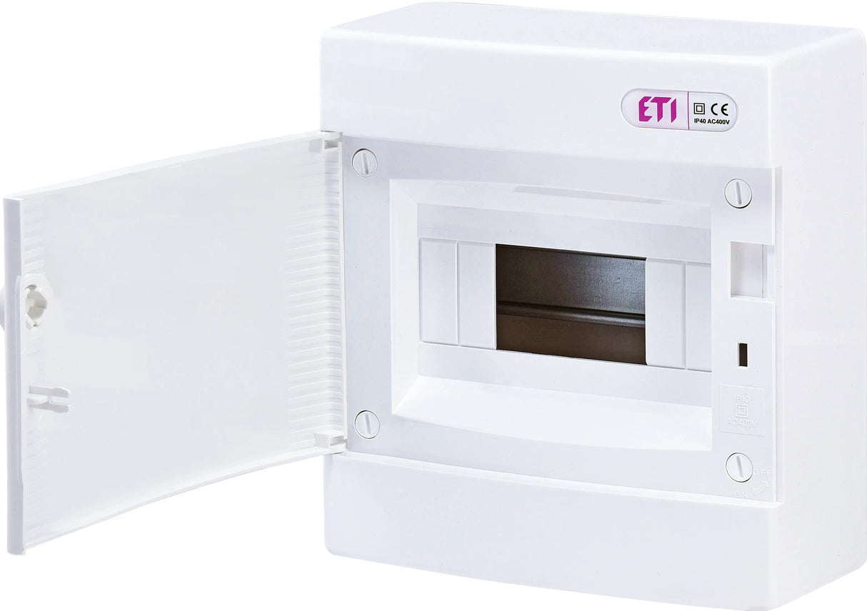 ETI Kleinverteiler AP 1x4TE Kst IP40 ECT8PO 215x236x112mm