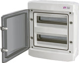 ETI Kleinverteiler AP 2x12TE Kst IP65 ECH-24PT 319x384x144mm DIN-Schiene