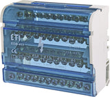 ETI Klemmleiste 1,5-16qmm 125A 4p TS35 EDB-411 Thermopl 100mm gr transp