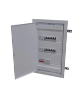 ETI Kleinverteiler bestückt 306x549x87mm UP3 L S 2FI 1x3B16 13xB16 63A Kst IP40