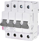 ETI Leitungsschutzschalter AC B 16A 3+N P6, 3-polig+N, B16, 6kA 415V 4TE IP20