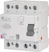 ETI FI-Schutzschalter A 4p 415V 25A 4TE EFI-P4, A-Typ, 4-polig 25A (0,03 A) 0,03