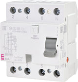 ETI FI-Schutzschalter B 4p 415V 63A 30A 002061953 4TE REG 10kA 3kA/stoß