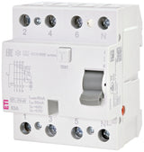 ETI FI-Schutzschalter 4p 415V 40A 0,03A 002061992 4TE REG 10kA 3kA/stoß