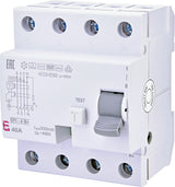 ETI FI-Schutzschalter B+ 4p 400V 40A 4TE EFI-4 B+ 40/0.3 0,3A REG 10kA