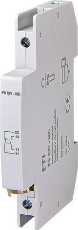 ETI Hilfsschalter 1S 1Ö FI-Schutzschalt PS EFI - MD 6A 230V 0,5TE