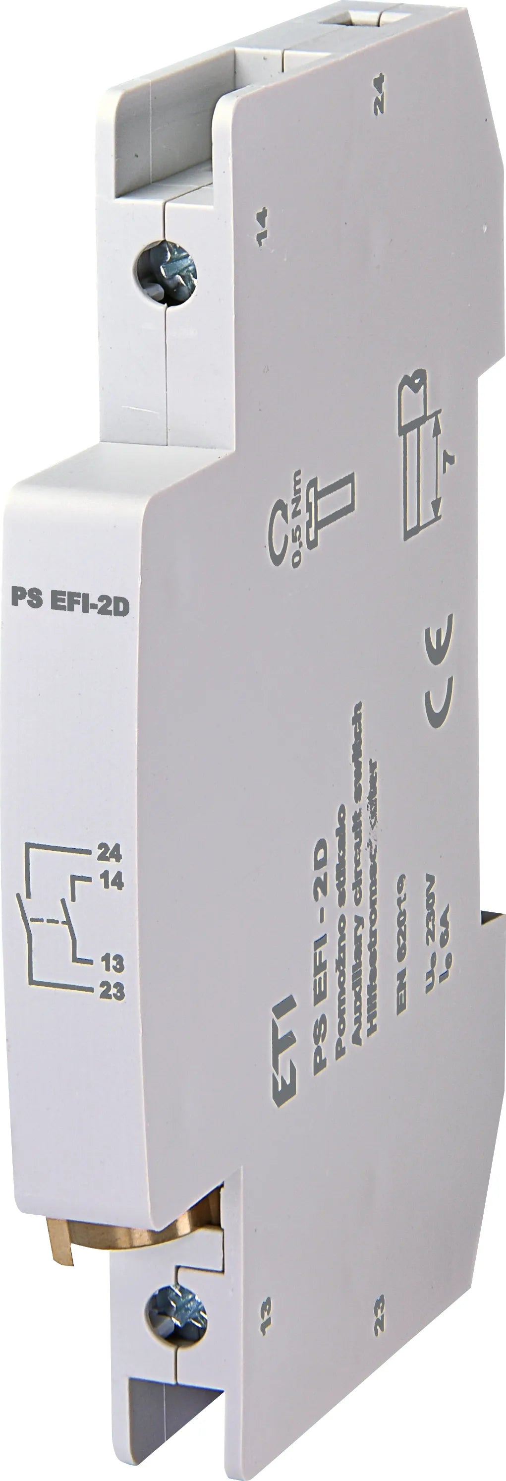 ETI Hilfsschalter 2S FI-Schutzschalt 6A PS EFI - 2D 230V 0,5TE