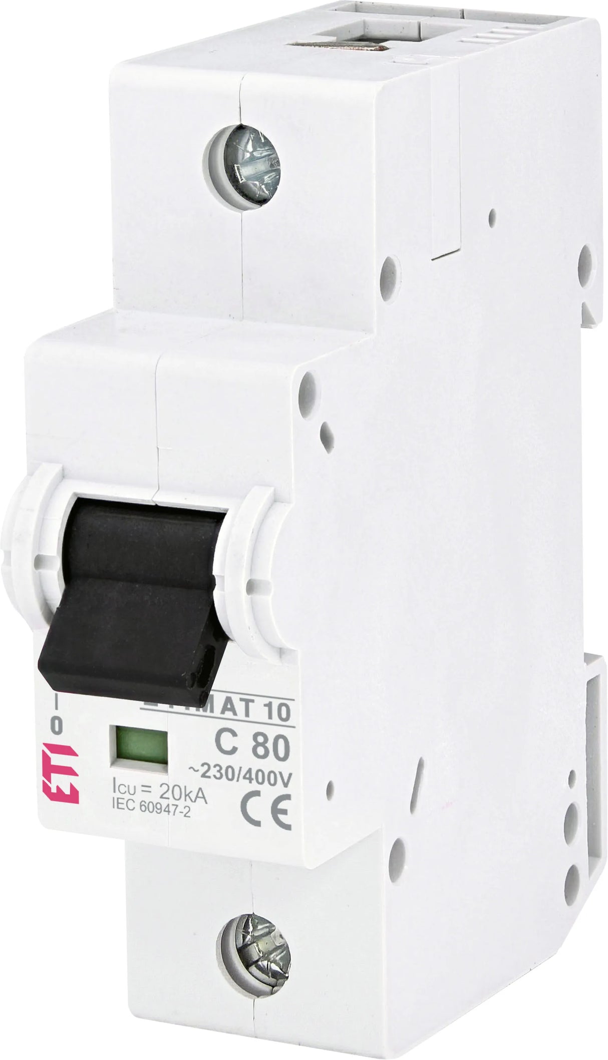 ETI Leitungsschutzschalter UC C 80A 1p ETIMAT 10 1p C80 400V 1TE 50Hz IP20