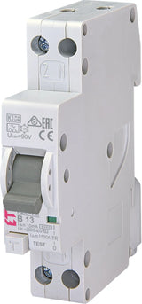 ETI FI/LS-Schutzschalter B13 1p+N 0,01A KZS-1M 1p+N A B13/0.01 6kA A 6kA 2TE 1p