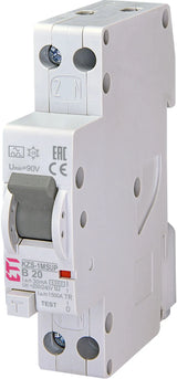 ETI FI/LS-Schutzschalter B20 1p+N 0,03A KZS-1M-SUP 1p+N A B20/0.03 6kA A 1TE 1p