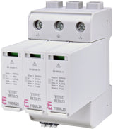 ETI Kombi-Ableiter TS35 3p 1100VDC 3,8kV ETITEC EM T12 PV 1100/6,25Y RC Fernsign