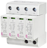 ETI Kombi-Ableiter TS35 240VAC 1,5kV 4TE ETITEC ML T123 300/12,5 4+0 TS35