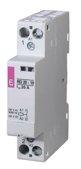 ETI Installationsrelais 1TE elektr REG RD 20-01-230V AC/DC 1Ö 10-230V/UC 20A