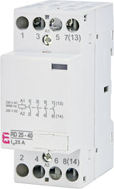 ETI Hilfsschütz UC 4S/Hilf 25A RD 25-40-230V AC/DC