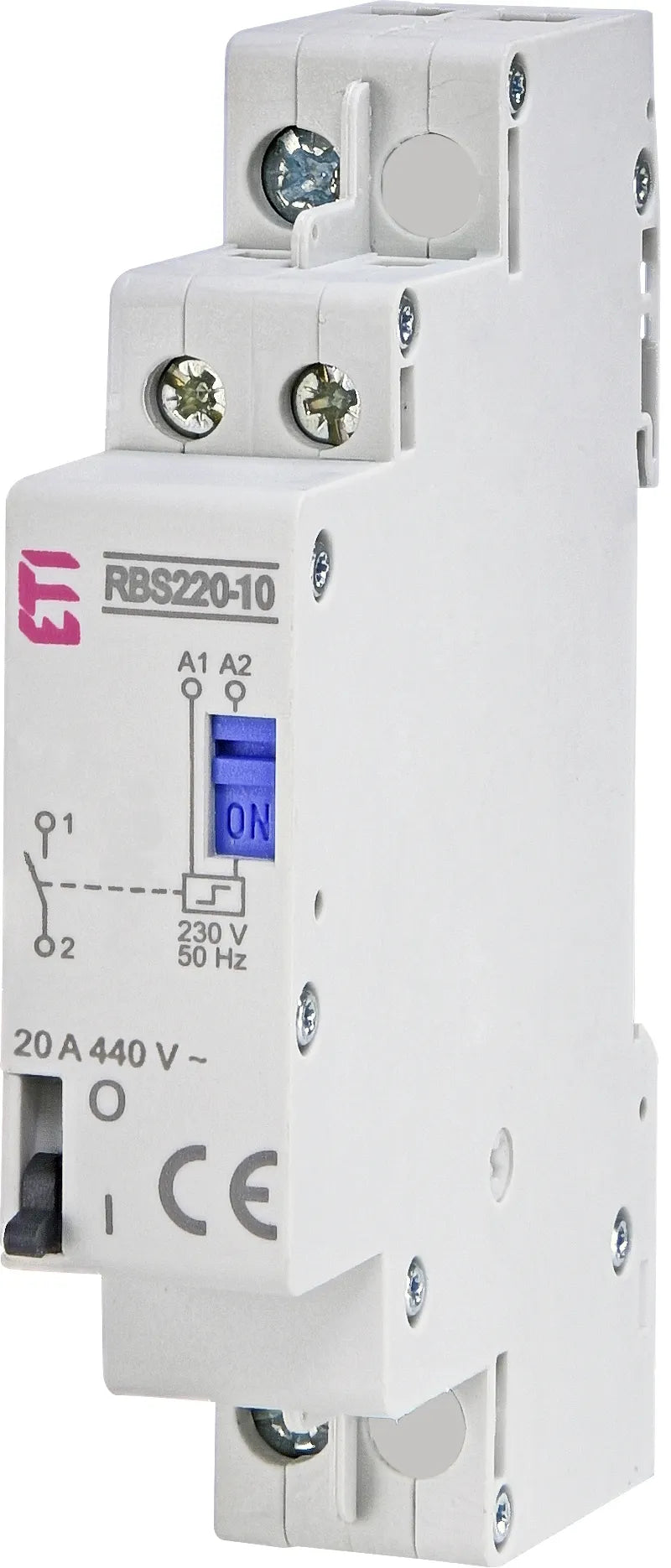 ETI Stromstoßschalter 230VAC 1TE 20A REG RBS220-10-230V AC 230V mech.Schalt