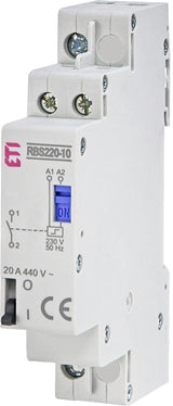 ETI Stromstoßschalter 230VAC 1TE 20A REG RBS220-10-230V AC 230V mech.Schalt