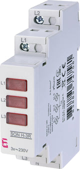 ETI LED-Signalleuchte 230V/AC rt IP20 SON H-3R
