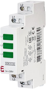 ETI LED-Signalleuchte 230V/AC gn IP20 002471556