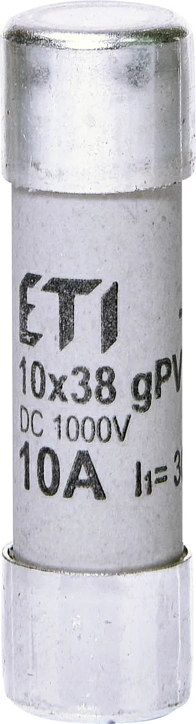 ETI Zylindersicherung 10A 1000V DC CH10x38 gPV 10A/1000V DC 10x38mm