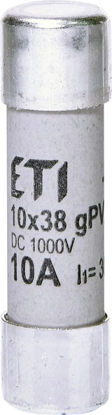 ETI Zylindersicherung 10A 1000V DC CH10x38 gPV 10A/1000V DC 10x38mm