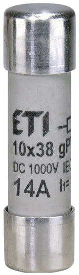 ETI Zylindersicherung 14A 1000V DC CH10x38 gPV 14A/1000V DC 10x38mm