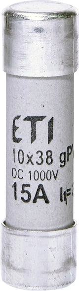 ETI Zylindersicherung 15A 1000V DC CH10x38 gPV 15A/1000V DC 10x38mm
