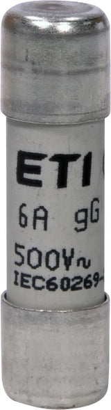 ETI Keramiksicherung G 5A 500V AC 002651015 10x38mm