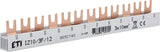 ETI Phasenschiene 3ph 17,8mm 214mm 10qmm IZ10/3F/12 63A Gabel isol