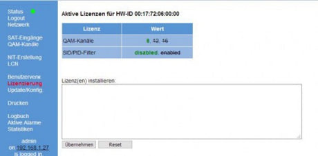 CI BOX Lizenz Verschlüsselung CA-Systeme