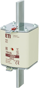 ETI NH-Sicherungseinsatz 108A NH2 400VAC NH2 gTR 108A/400V 75kVA gTr Kombik