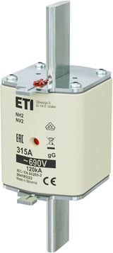 ETI NH-Sicherungseinsatz 315A NH2 690VAC NH 2 315A, 690V, gG, Kombi gG Kombik