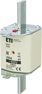 ETI NH-Sicherungseinsatz 250A NH3C gG NH 3C 250A, 690V, gG, Kombi 690VAC