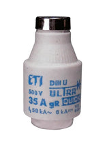 ETI D-Sicherungseinsatz DIII 63A FF 500V DIII UQ gR 63A 500V Cu gR