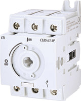ETI Hauptschalter 63A 3p IP20 Wart/Rep CLBS 63 3P SichSchalt NOT-AUS