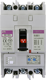 ETI Leistungsschalter 100A 3p 63-100A/In EB2 125/3L 100A 3p m.UnterSpgsausl IP20