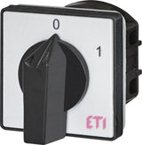 ETI Lastschalter 2p 11kW Ein/Aus 25A CS 25 91 U IP20 f.Frontbef Drehkn